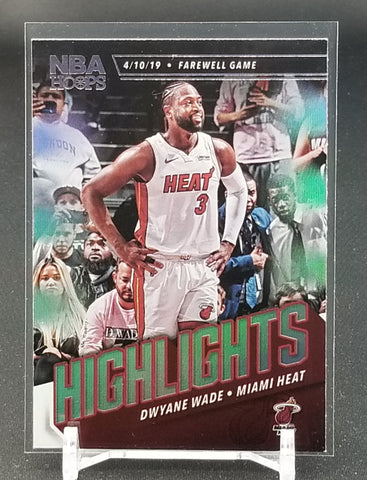 2019 PANINI HOOPS - HIGHLIGHTS - D. WADE - #4