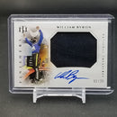 2021 PANINI NATIONAL TREASURES RACING - FINISHERS - W. BYRON - #F-WB - #'D/25 - RELIC - AUTOGRAPH