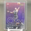 2021 PANINI HOOPS - CITY EDITION - ARTIST PROOF - PURPLE - D. FOX - #28 - #'D/25