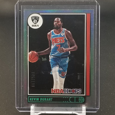 2021 PANINI HOOPS - FOIL - K. DURANT - #87 - #'D/199