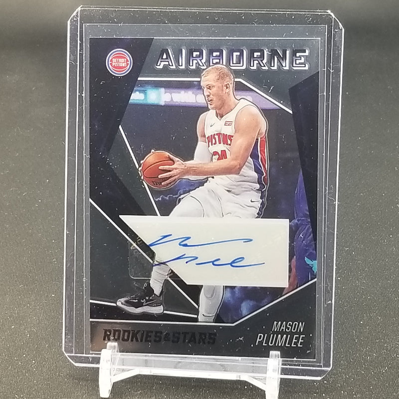2020 PANINI CHRONICLES - ROOKIES & STARS - AIRBORNE - M. PLUMLEE - #AIR-MPL - #'D/99 - AUTOGRAPH - RC