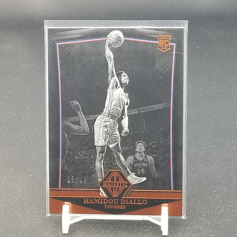 2018 PANINI CHRONICLES - MAJESTIC - ORANGE PARALLEL - H. DIALLO - #341 - #'D/49 - RC