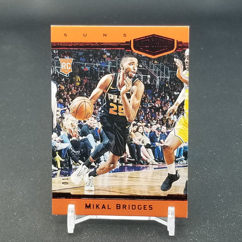 2018 PANINI CHRONICLES - PLATES & PATCHES - RED PARALLEL - M. BRIDGES - #381 - #'D/149 - RC