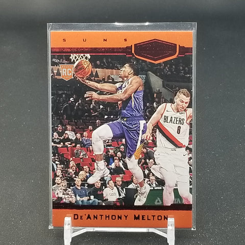 2018 PANINI CHRONICLES - PLATES & PATCHES - RED PARALLEL - D. MELTON - #390 - #'D/149 - RC