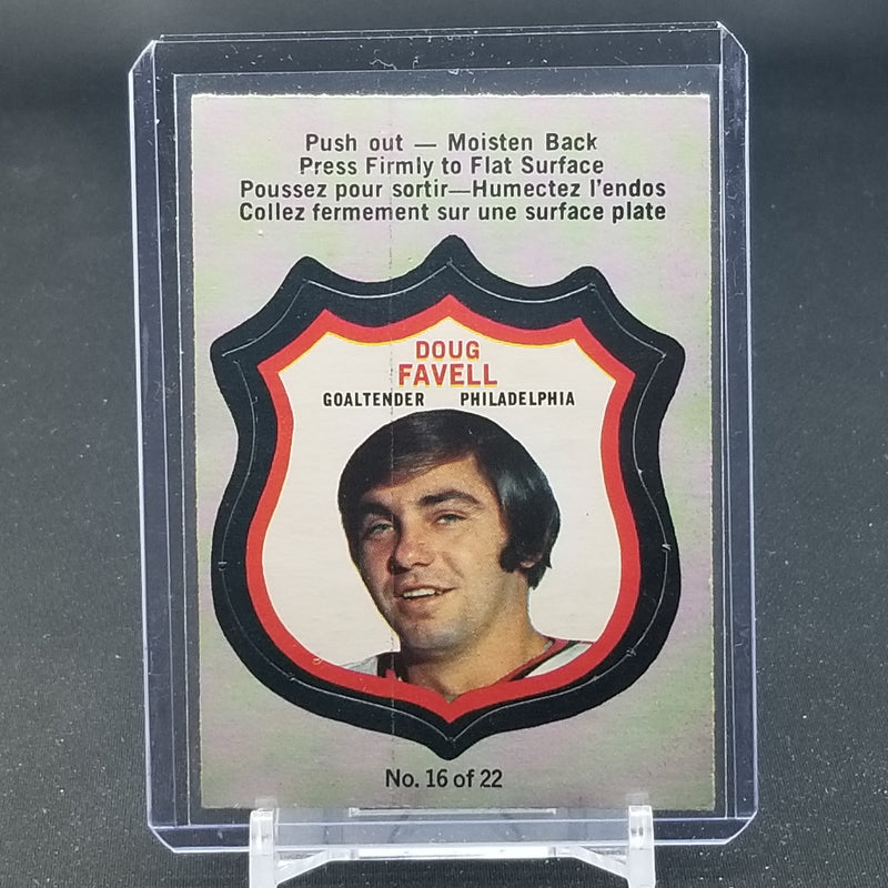 1972 O-PEE-CHEE - PLAYER CREST - PUNCH OUT CARDS - SELECT YOUR PLAYER BELOW