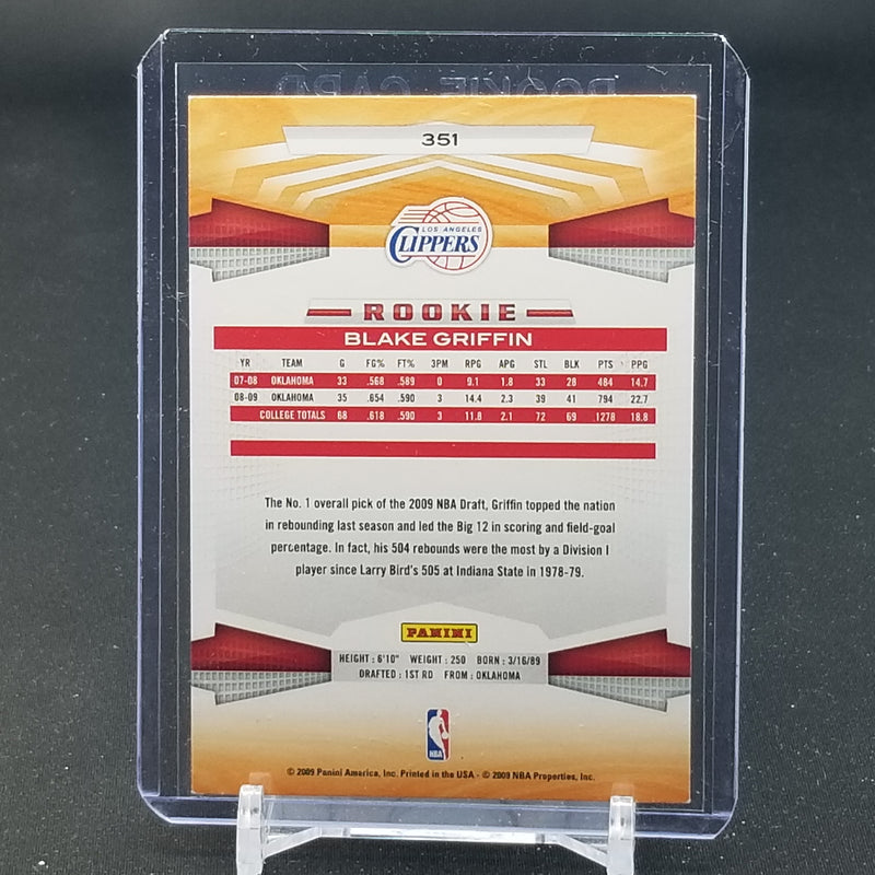 2009 PANINI - B. GRIFFIN -
