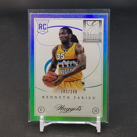2012 PANINI ELITE SERIES - K. FARIED - #262 - #'D/249 - RC