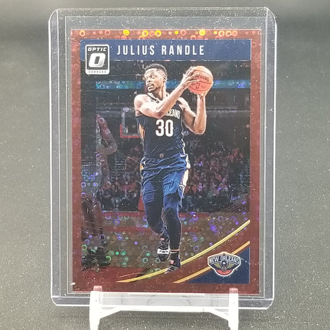 2018 PANINI DONRUSS OPTIC - RED FAST BREAK PRIZM - J. RANDLE - #37 - #'D/85