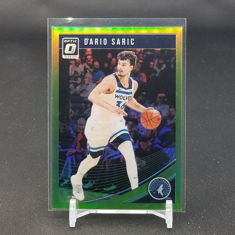 2018 PANINI DONRUSS OPTIC - LIME GREEN PRIZM - D. SARIC - #89 - #'D/149