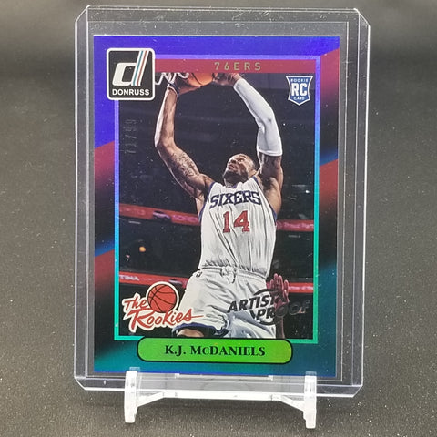 2014 PANINI DONRUSS - ARTIST PROOF - THE ROOKIES - K. McDANIELS - #30 - #'D/99 - RC