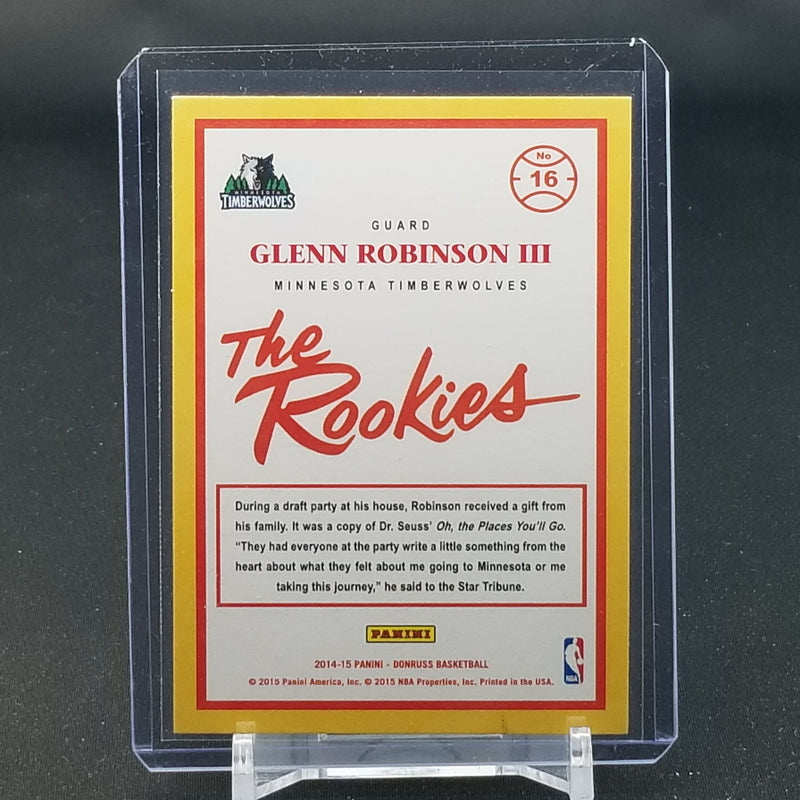 2014 PANINI DONRUSS - SWIRLORAMA - THE ROOKIES - G. ROBINSON III -