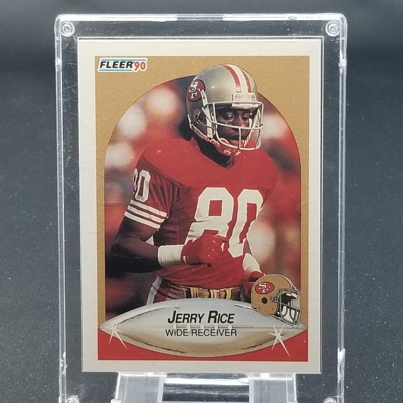 1990 FLEER - J. RICE -