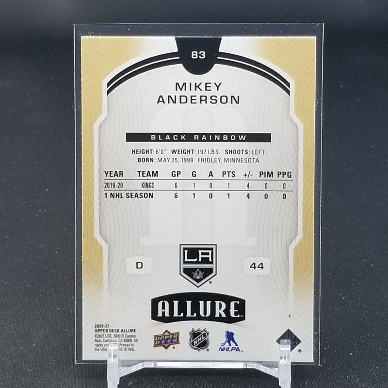 2020 UPPER DECK ALLURE - BLACK RAINBOW - M. ANDERSON -