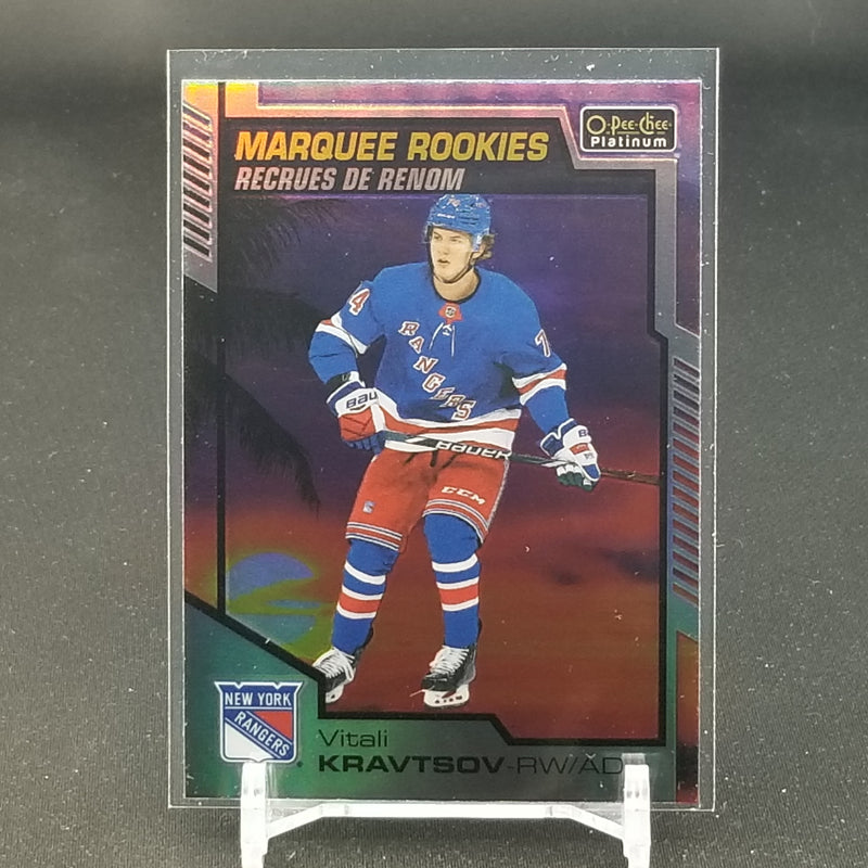 2020 UPPER DECK O-PEE-CHEE PLATINUM - SUNSET - MARQUEE ROOKIES - V. KRAVTSOV -