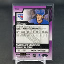 2020 UPPER DECK O-PEE-CHEE PLATINUM - VIOLET PIXELS - MARQUEE ROOKIES - V. KRAVTSOV - #156 - #'D/399 - RC