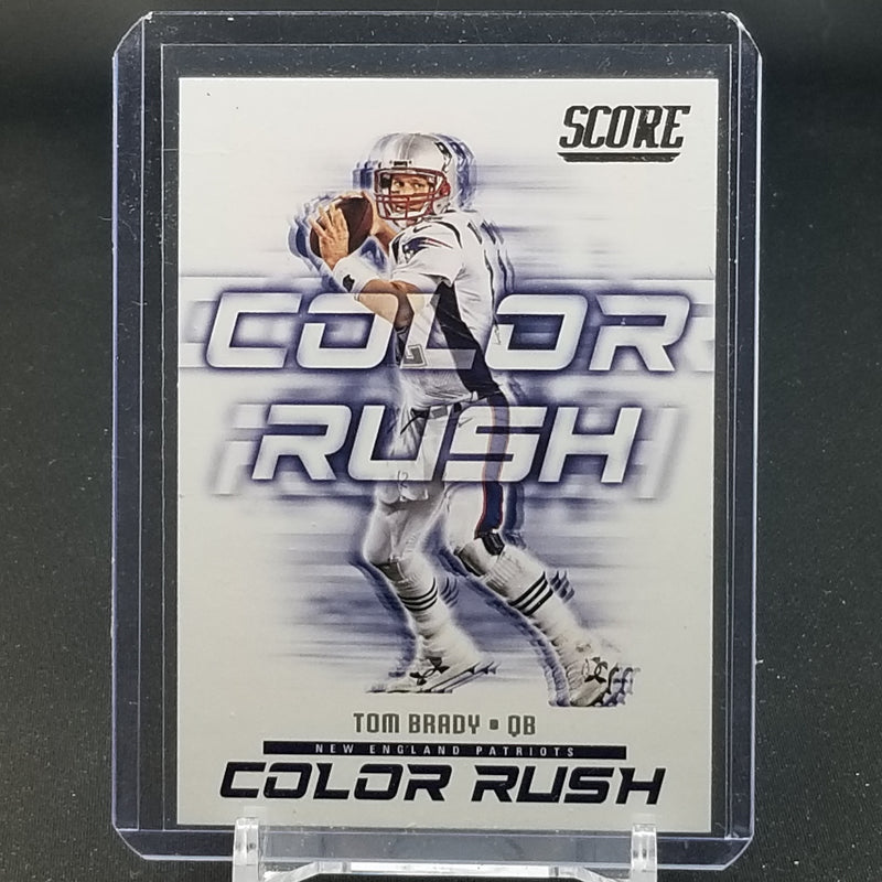 2018 PANINI SCORE - COLOR RUSH - T. BRADY -