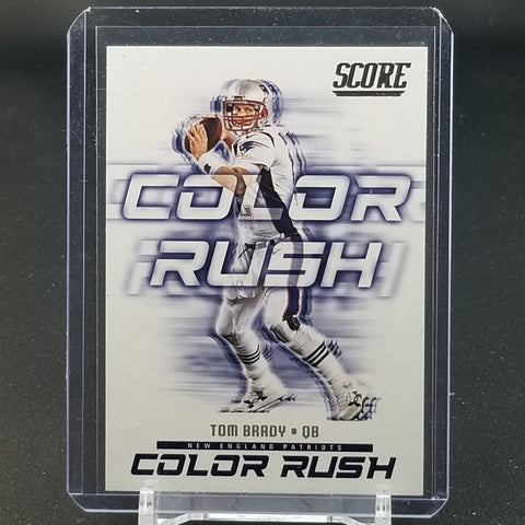 2018 PANINI SCORE - COLOR RUSH - T. BRADY - #1