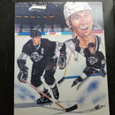 W. GRETZKY - LOS ANGELAS KINGS - 8X10 COLOURED POSTER - ARTIST PRINT