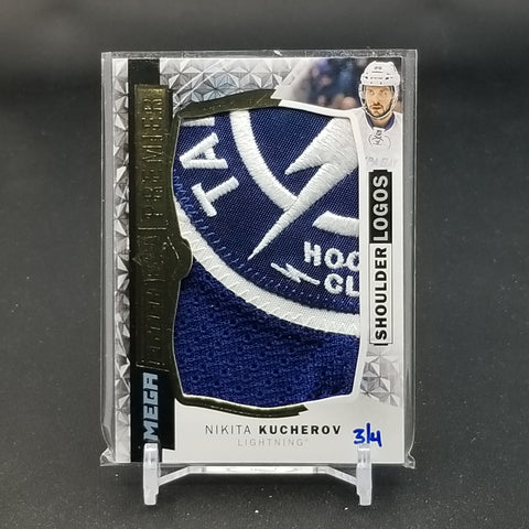 2015 UPPER DECK PREMIER - MEGA PATCH SHOULDER LOGOS - N. KUCHEROV - #PMP-NK - #'D/4 - PATCH RELIC