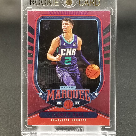 2020 PANINI CHRONICLES - MARQUEE - PINK - L. BALL - #266 - RC