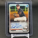 2020 TOPPS BOWMAN CHROME - 1ST BOWMAN - BLACK REFRACTOR - A. DABOVICH - #CDA-RDA - #'D/75 - AUTOGRAPH