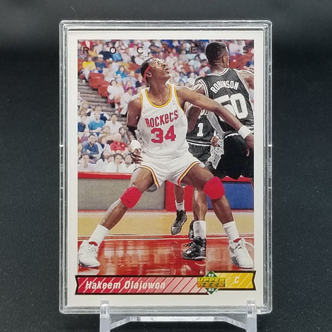 1992 UPPER DECK - H. OLAJUWON - #136