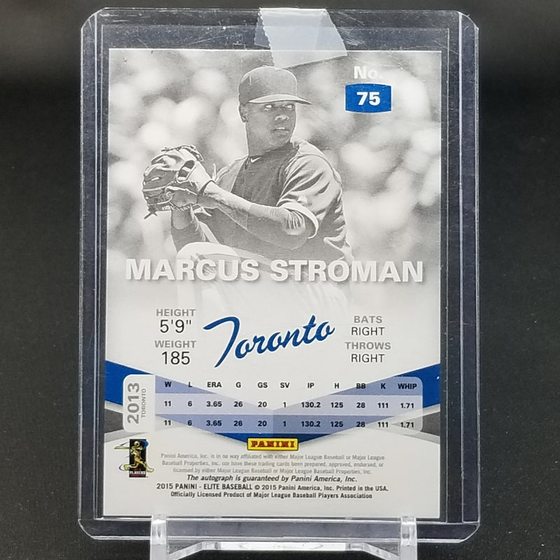 2015 PANINI ELITE - 21ST CENTURY - M. STROMAN -