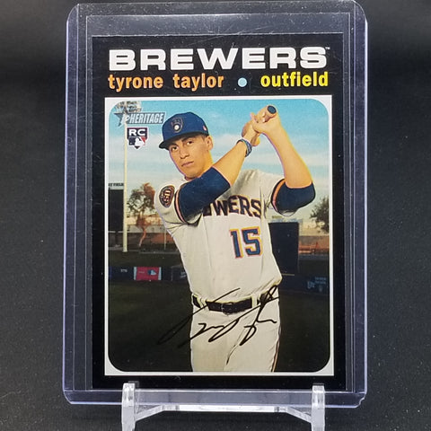 2020 TOPPS HERITAGE - T. TAYLOR - #603 - RC