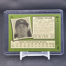 2020 TOPPS HERITAGE - T. TAYLOR -