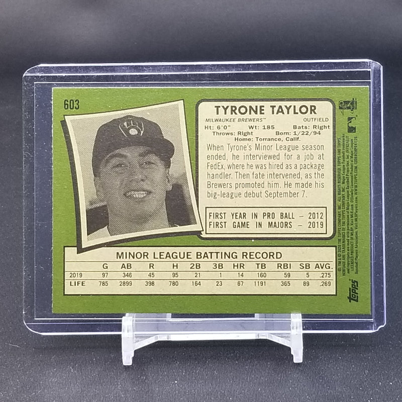 2020 TOPPS HERITAGE - T. TAYLOR -