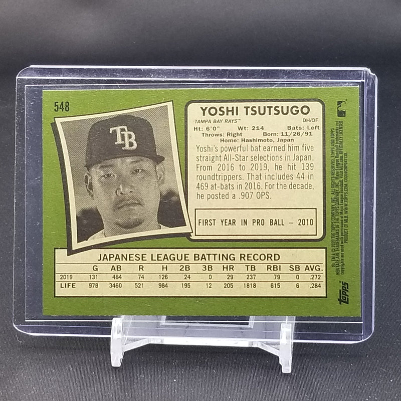 2020 TOPPS HERITAGE - Y. TSUTSUGO -