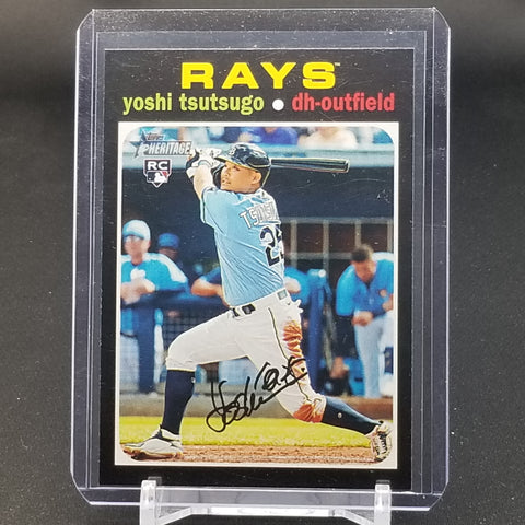 2020 TOPPS HERITAGE - Y. TSUTSUGO - #548 - RC