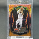 2020 PANINI SELECT - RED WHITE ORANGE FLASH PRIZM - PREMIER LEVEL - L. JAMES -