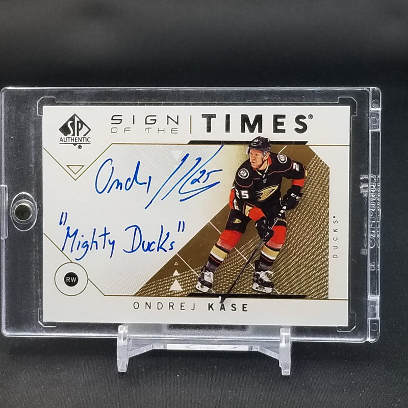 2018 UPPER DECK SP AUTHENTIC - SIGN OF THE TIMES - O. KASE -