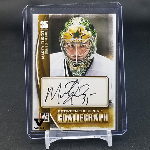 2014 IN THE GAME - BETWEEN THE PIPES - M. TURCO - #A-MT - AUTOGRAPH