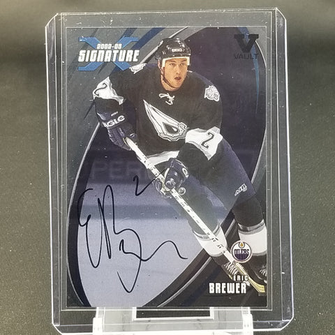 2003 IN THE GAME VAULT - E. BREWER - #044 - AUTOGRAPH