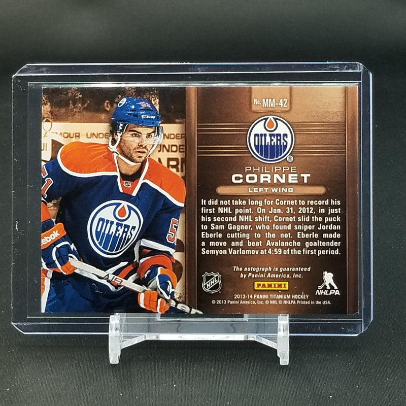 2013 PANINI TITANIUM - METALLIC MARKS BRONZE - P. CORNET -