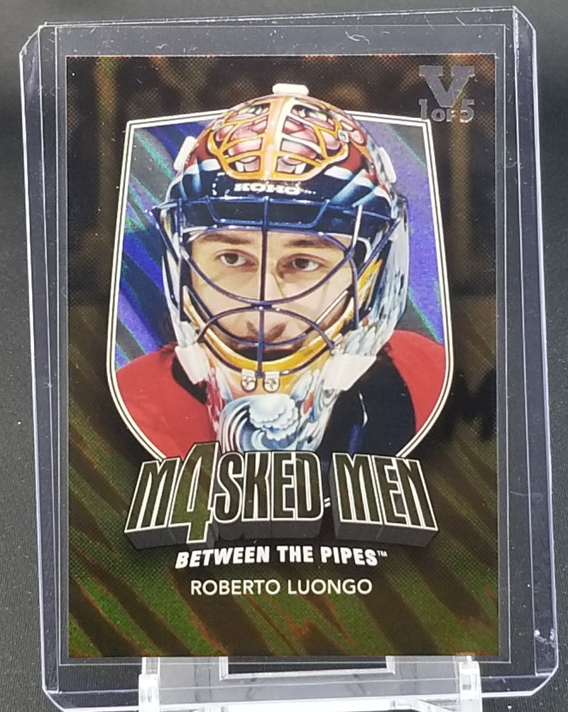 2012 IN THE GAME VAULT - M4SKED MEN - BETWEEN THE PIPES - R. LUONGO - #MM-28 - #'D/5