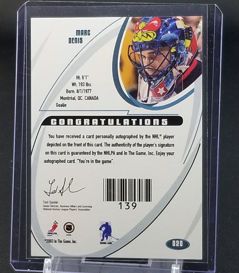 2003 IN THE GAME VAULT - M. DENIS -