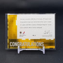 2003 IN THE GAME USED - VIP - M. LEMIEUX -