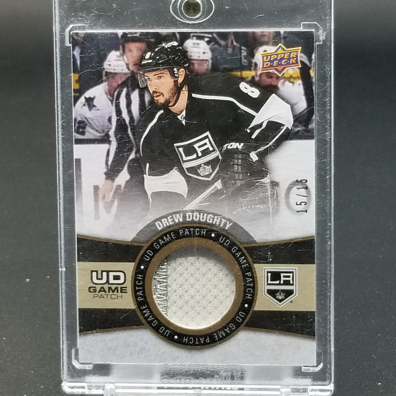 2015 UPPER DECK SERIES TWO - UD GAME PATCH - D. DOUGHTY -