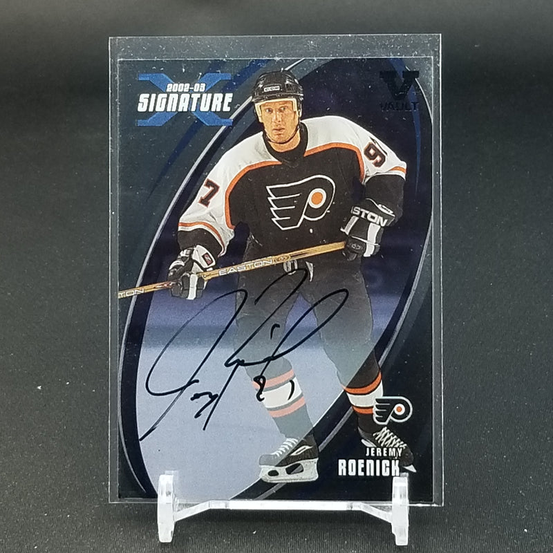 2003 IN THE GAME - SIGNATURE VAULT - J. ROENICK-