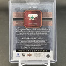 2013 UPPER DECK THE CUP - SIGNATURE RENDITIONS - B. HULL - #SR-HU - #'D/35 - AUTOGRAPH