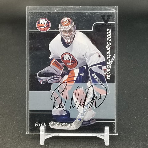 2002 IN THE GAME VAULT - R. DIPIETRO - #001 - AUTOGRAPH