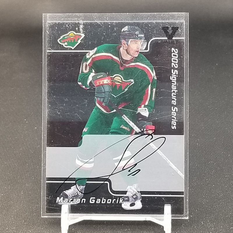 2002 IN THE GAME VAULT - SIGNATURE SERIES - M. GABORIK -