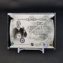 2016 UPPER DECK EXQUISITE COLLECTION - ROOKIE QUAD MATERIAL - P. LAINE - #RQ-PL - #'D/49 - QUAD RELIC - RC