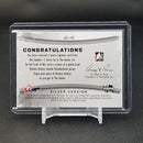 2012 IN THE GAME - SILVER VERSION - T. HICKEY - #JC-10 - #'D/1 - RELIC