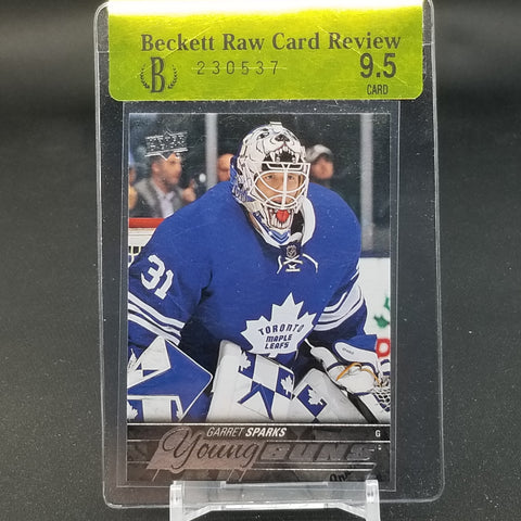 2015 UPPER DECK SERIES TWO - YOUNG GUNS - G. SPARKS - #480 - RC - BGS RAW GRADE 9.5