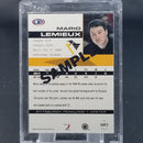 2001 PACIFIC - HEADS UP - SAMPLE CARD - M. LEMIEUX