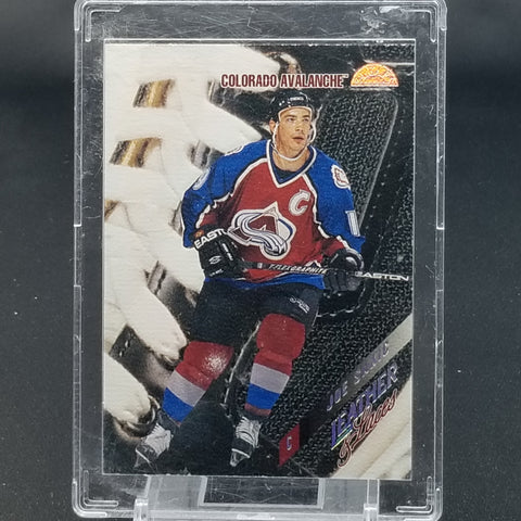 1996 LEAF DONRUSS - LEATHER & LACES - J. SAKIC - #1 - #'D/5000 (SAMPLE CARD)